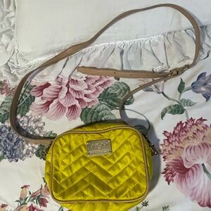 Y2K bebe USA Quilted Crossbody Bag